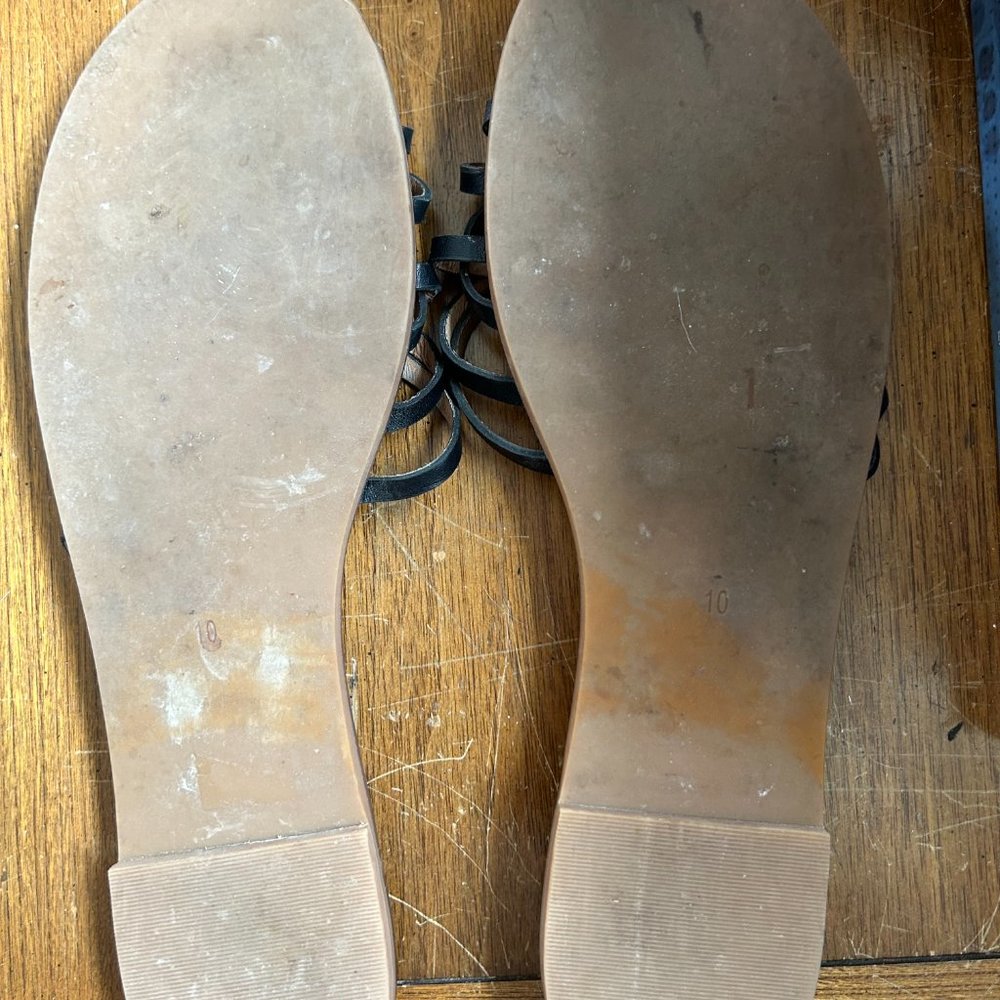 Madewell Tracie Crisscross Slide Sandal - Picture 3 of 3